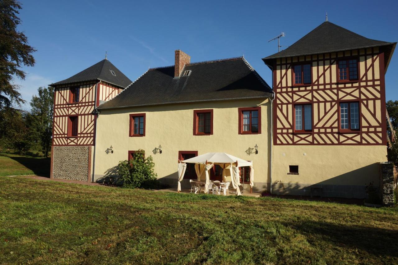 Bed and Breakfast Le Manoir Des Arts Saint-Samson-de-Bonfossé Exterior foto